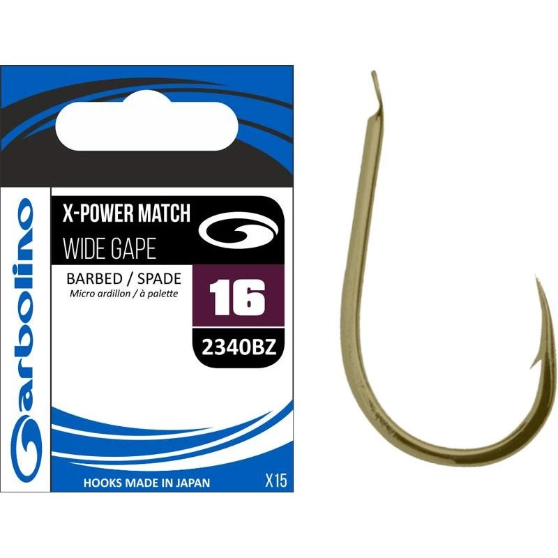 HAMECON GARBOLINO X-POWER MATCH WIDE GAPE 2340BZ 1 HAMECON GARBOLINO X-POWER MATCH WIDE GAPE 2340BZ