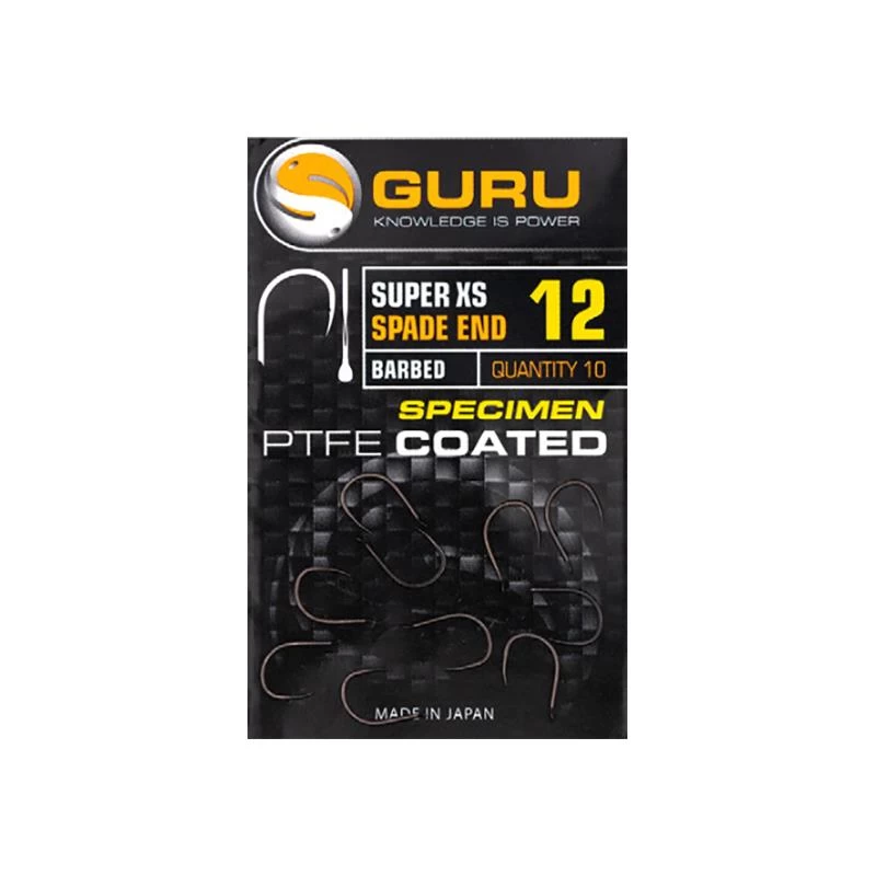 HAMEÇON GURU SUPER XS SPADE BARBED 1 HAMEÇON GURU SUPER XS SPADE BARBED