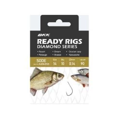 HAMEÇON MONTÉ BKK READY RIG DIAMOND SODE GD - PAR 10