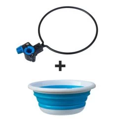 SEAU PLIABLE + SUPPORT GARBOLINO COMPACTABLE